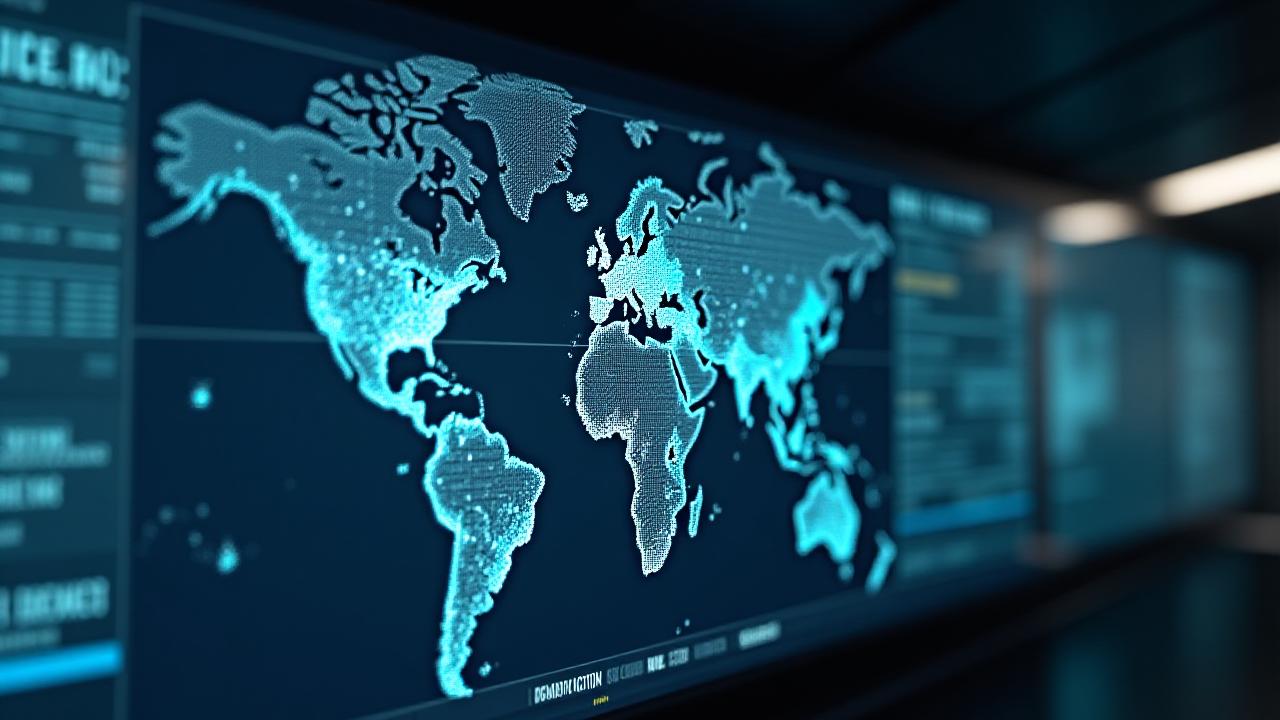 Advanced Maritime Fleet Tracking Dashboard showing global vessel locations